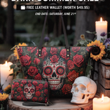 "La Roja" Leather Tote Bag Deal