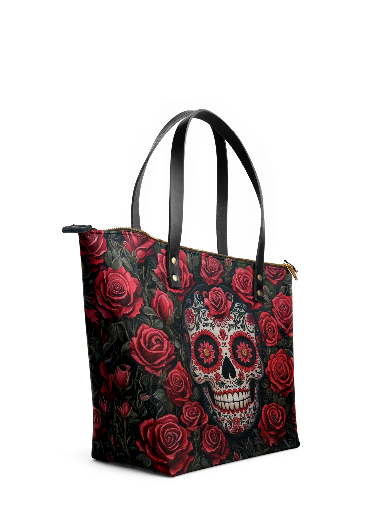 "La Roja" Leather Tote Bag