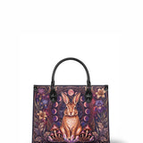 "Amethare" Applique Leather Handbag Pre-order