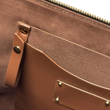 "La Roja" Leather Tote Bag Matching SANTA Combo
