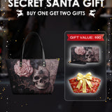 "Venomina" Leather Tote Bag Matching SANTA Combo