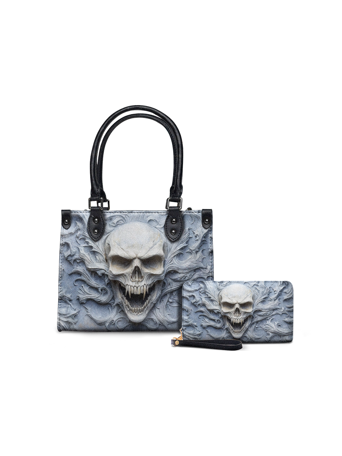 "Wraithbone" Small Leather Handbag SPOOKY DEAL