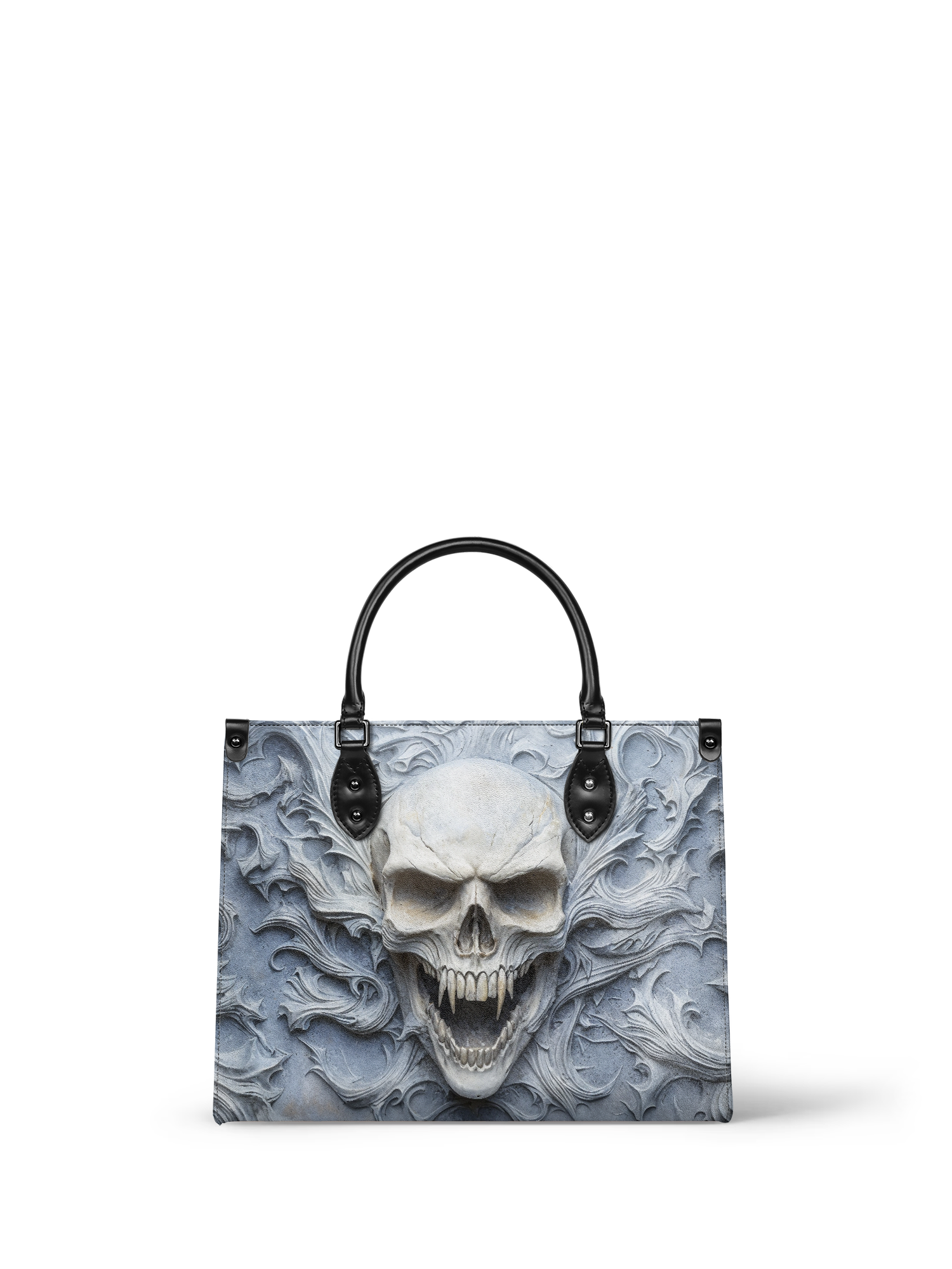 "Wraithbone" - Red Interior - Leather Handbag