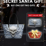 "Wraithbone" Leather Tote Bag Matching SANTA Combo