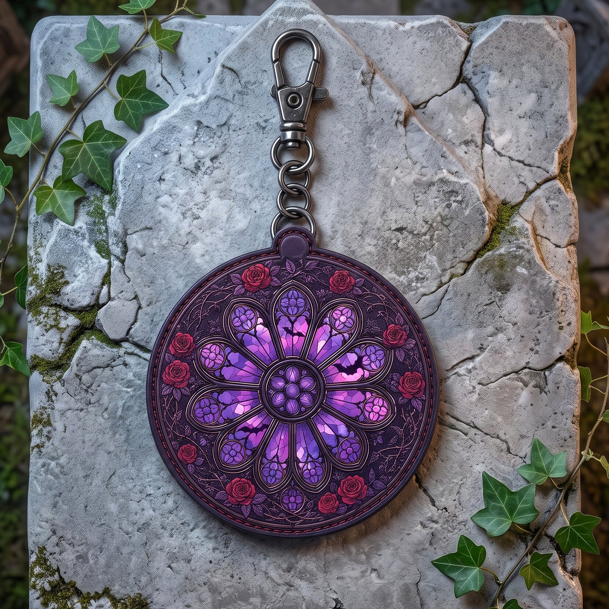 Cathedra &mdash; leather bag charm