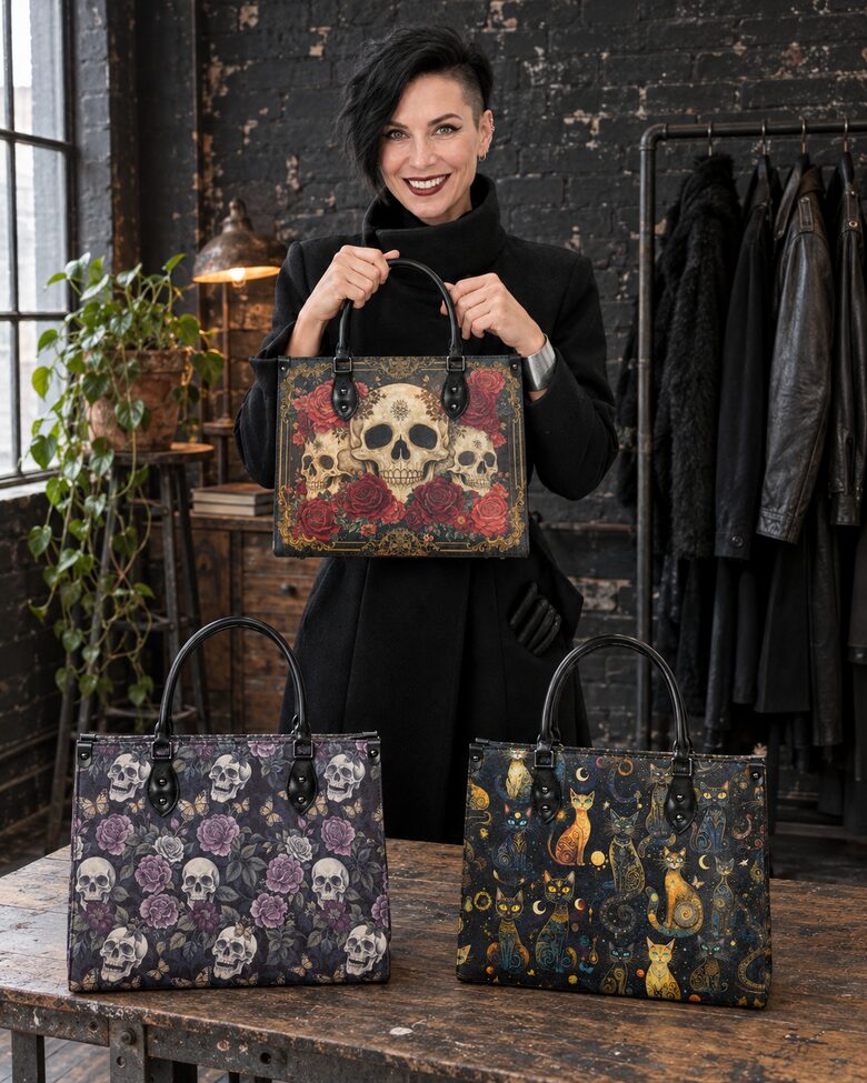 Skullette bags and wallets, Fall Clearance